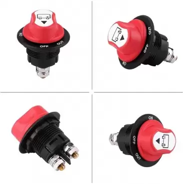 Coupe-batterie Dimatec 12 à 48V 100AH pour caravane, camping-car, camping-car et 4X4 terrestre.