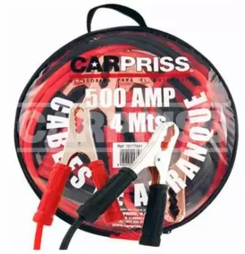 Câbles de démarrage 500amp 4 mt camping-car camping-car