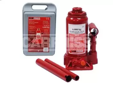 Cric bouteille hydraulique 6000KG pour caravane, camping-car et camping-car