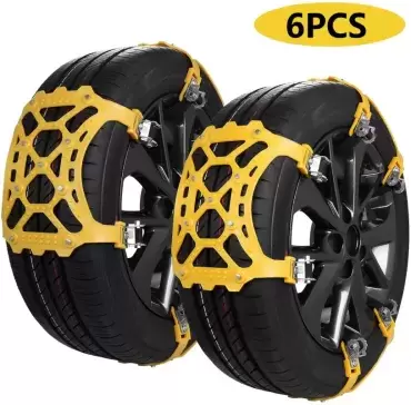 Chaînes à neige GOOD YEAR TRACK 6 UNIT. Pour tous les types de véhicules avec roues en aluminium.