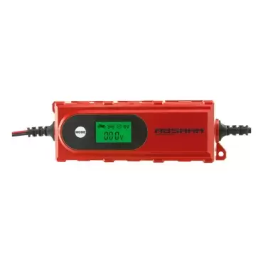Chargeur de batterie intelligent 4A 6/12V 4 phases de charge marque ABSAAR caravane camping-car camping-car