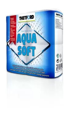 Papier toilette Aqua Soft Thetford WC 4 rouleaux.