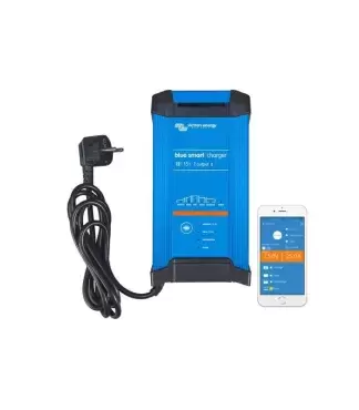 Chargeur de batterie Victron Bluetooth Smart IP22 12V et 15AH pour caravanes, camping-cars, camping-cars et 4x4 terrestres.