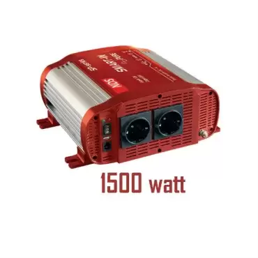 Convertisseur Smart-in 230V/50-60Hz 12/1500, onde pure camping-car