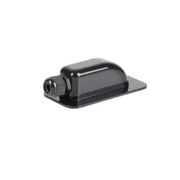 Passe toit panneau solaire noir 1 voie pour caravane, camping-car et camping-car.