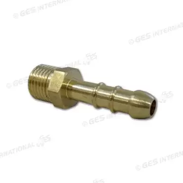Raccord mâle avec filetage 1/4" vers sortie de raccordement tube 10 mm