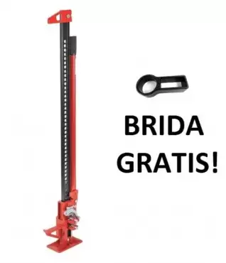 Cric 4X4 Overland Farm Jack type Hi-Lift 120cm 48" avec bride anti-bruit.