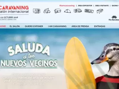 SALON INTERNATIONAL DU CARAVANING BARCELONE 2018