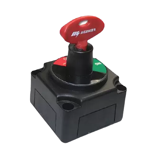 Interruptor multiusos ON/OF 300AH Con llave extraible para caravanas, autocaravanas, camper y overland 4x4.