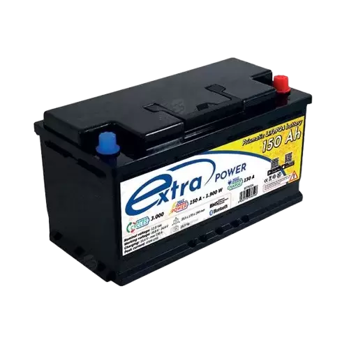 Bateria de LiFePo4 ExtraPower L5 150AH para autocaravanas y camper.