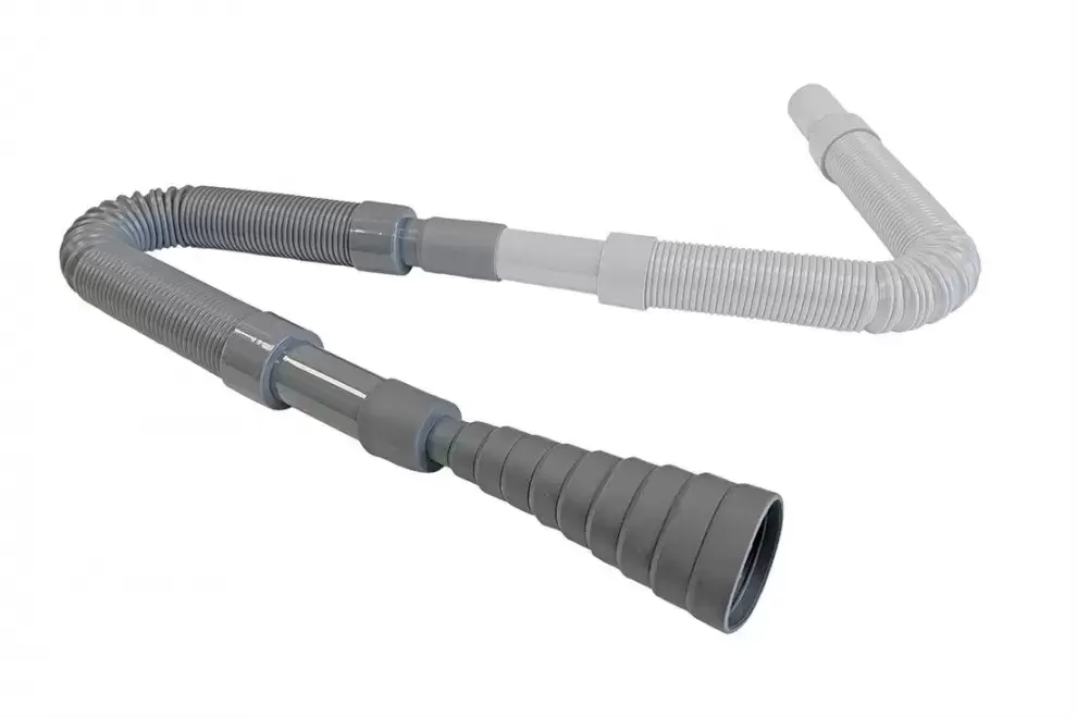 Manguera de agua residual o aguas grises + adaptador tipo embudo para caravanas, autocaravanas y camper.