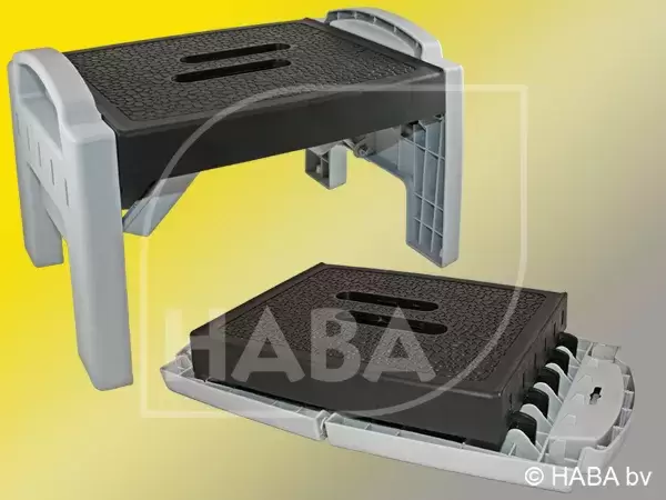 Peldaño entrada caravana autocaravana plegable