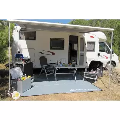 Toldo para suelo 340x250 caravana autocaravana camping
