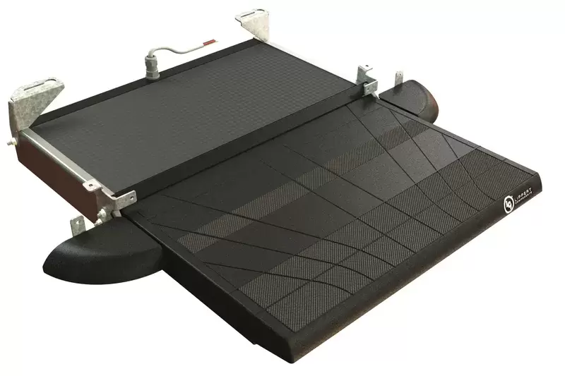 Peldaño electrico de entrada 55 cm específico para Fiat Ducato chasis X290 a partir de junio del año 2014>