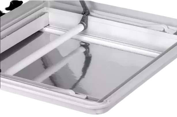 Claraboya 40x40 25-45mm. Roofstar 4 Extremadamente plana para caravanas, autocaravanas y camper.