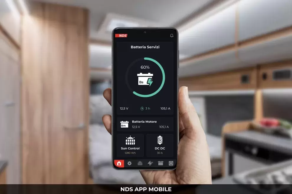 Booster NDS DOMETIC Powerservice PSB 12V 40A / 60A / 80A, alternador inteligente, alternador Smart y Euro 6 para autocaravanas y camper.