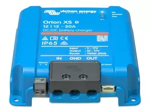 Booster Victron Energy Orion XS 12/12-50a dc-dc battery charger para autocaravanas y camper.