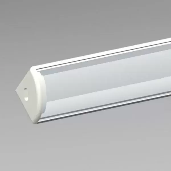 Perfil de aluminio con luz led 2 metros ideal para toldo exterior autocaravana