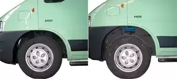 Muelles reforzados suspension delantera FiaT Ducato, Peugeot Boxer, Citroen Jumper X244 autocaravana