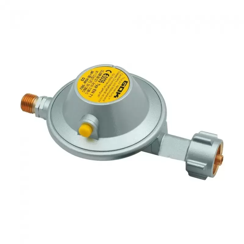 Regulador de gas GOK 30 MBAR caravana, autocaravana  y camper