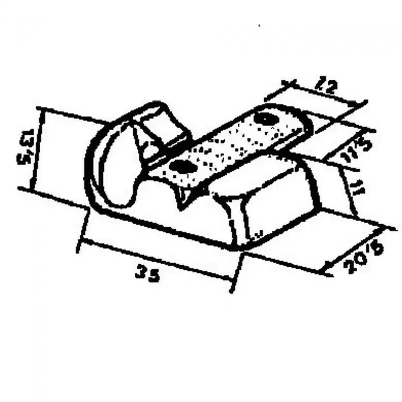 Terminales para puntas de aluminio caravana y autocaravana