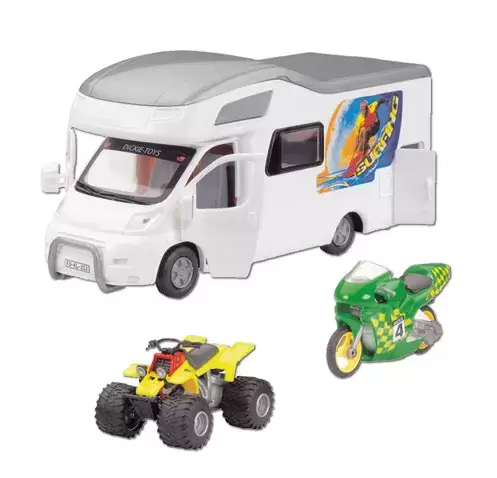Capuchina Ducato con moto y quad Ref.GIO12