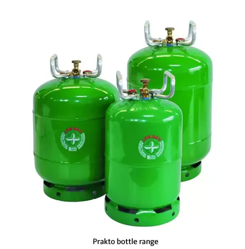 Bouteille de gaz GPL rechargeable PRAKTO - Test utilisation et installation  