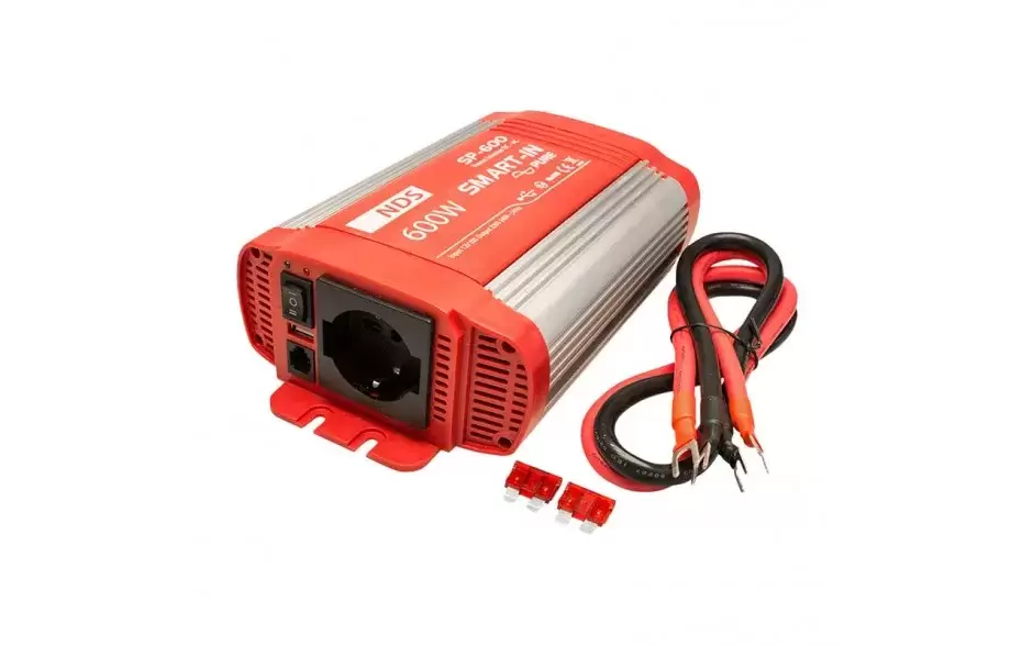 Convertidor Smart-in 230V/50-60Hz 12/600, onda pura autocaravana camper