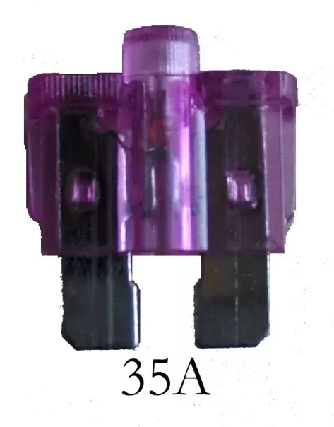 Fusible enchufable con led 35A