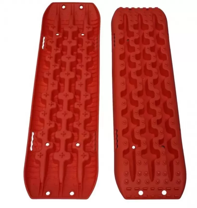 Planchas de desatasco y rescate color ROJO para 4x4 Overland.