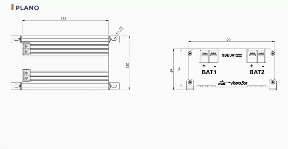 Booster de carga de baterias de 22 AMP, EURO6, para autocaravanas, camper y 4x4 overland.