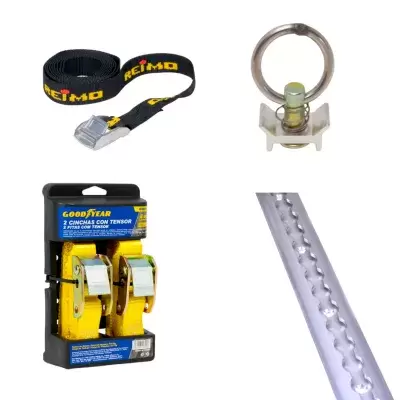 Produits et accessoires pour la fixation des bagages dans les camping-cars, caravanes et camping-cars