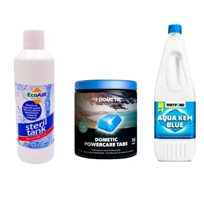 produits chimiques wc salle de bain camping-car